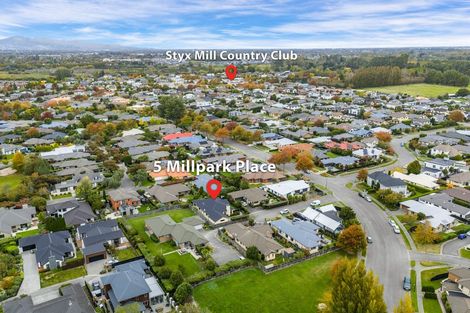 Photo of property in 5 Millpark Place, Northwood, Christchurch, 8051