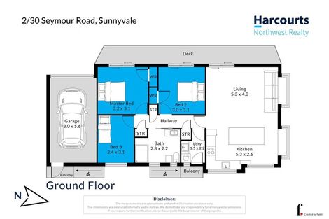Photo of property in 2/30 Seymour Road, Sunnyvale, Auckland, 0612
