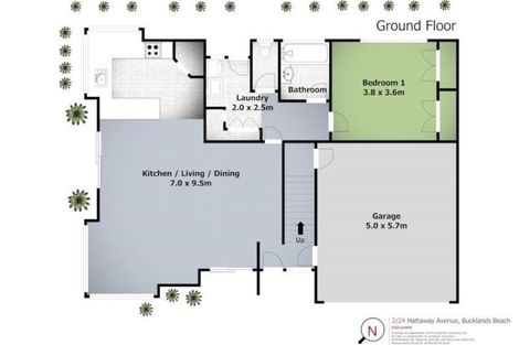 Photo of property in 2/24 Hattaway Avenue, Bucklands Beach, Auckland, 2012