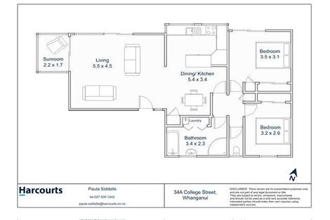 Photo of property in 34a College Street, College Estate, Whanganui, 4500