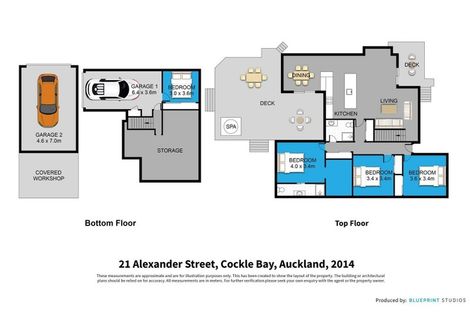 Photo of property in 21a Alexander Street, Cockle Bay, Auckland, 2014