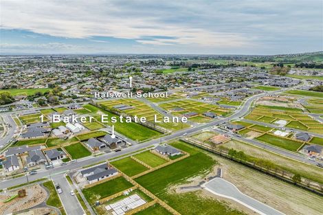 Photo of property in 1 Baker Estate Lane, Halswell, Christchurch, 8025