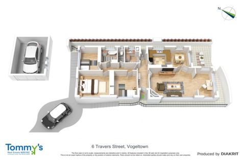 Photo of property in 6 Travers Street, Vogeltown, Wellington, 6021