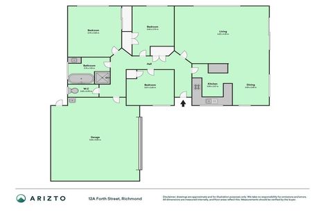 Photo of property in 12a Forth Street, Richmond, Christchurch, 8013