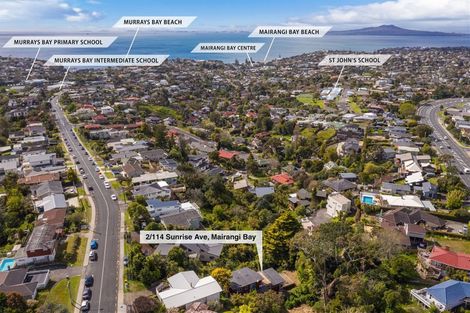 Photo of property in 2/114 Sunrise Avenue, Mairangi Bay, Auckland, 0630
