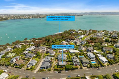 Photo of property in 38 Hinemoa Street, Birkenhead, Auckland, 0626