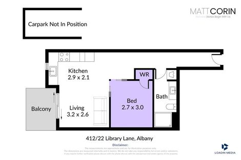 Photo of property in 412/22 Library Lane, Albany, Auckland, 0632