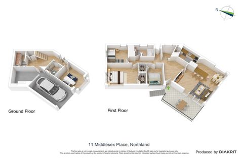 Photo of property in 11 Middlesex Place, Northland, Wellington, 6012