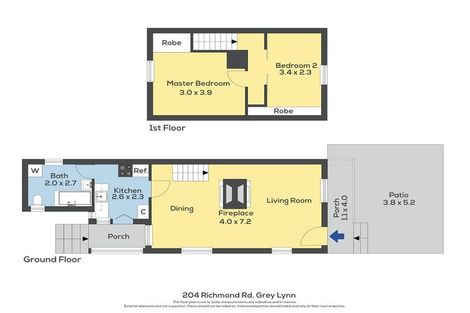 Photo of property in 204 Richmond Road, Grey Lynn, Auckland, 1021