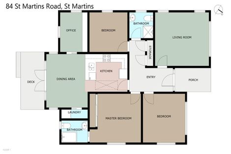 Photo of property in 84 Saint Martins Road, Saint Martins, Christchurch, 8022