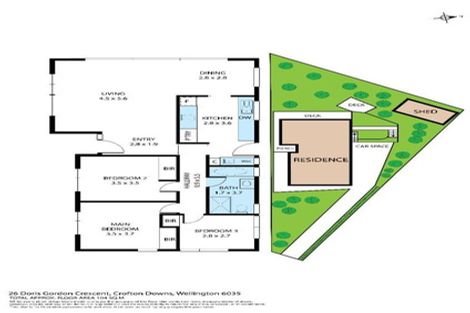 Photo of property in 26 Doris Gordon Crescent, Crofton Downs, Wellington, 6035