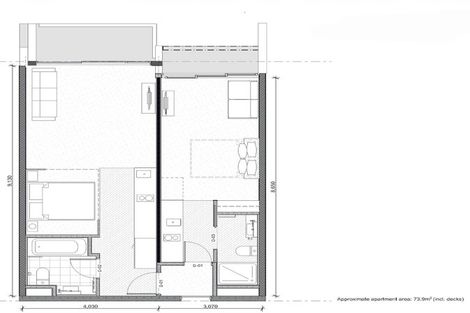 Photo of property in Vela Apartments, 112/2 Campbell Terrace, Petone, Lower Hutt, 5012