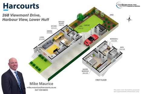 Photo of property in 26b Viewmont Drive, Harbour View, Lower Hutt, 5010