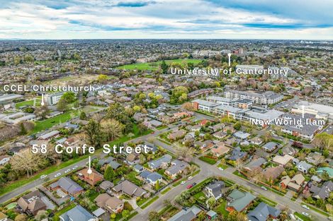 Photo of property in 58 Corfe Street, Ilam, Christchurch, 8041