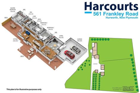 Photo of property in 561 Frankley Road, Hurworth, New Plymouth, 4371