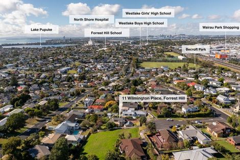 Photo of property in 11 Wilmington Place, Forrest Hill, Auckland, 0620