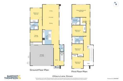 Photo of property in 2 Kauru Lane, Wainui, 0992