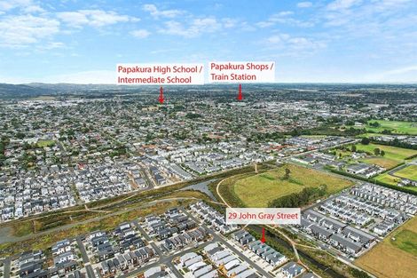 Photo of property in 29 John Gray Street, Papakura, 2110