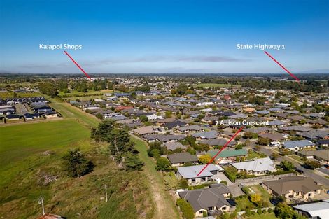 Photo of property in 7 Allison Crescent, Kaiapoi, 7630