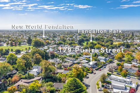 Photo of property in 129 Puriri Street, Riccarton, Christchurch, 8041