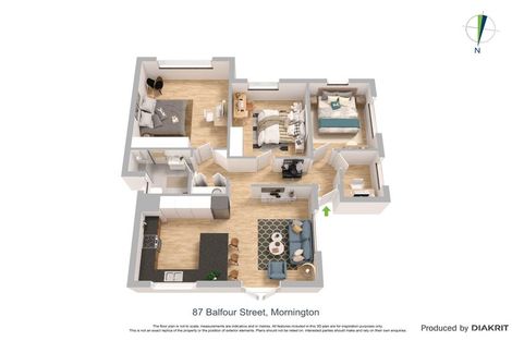 Photo of property in 87 Balfour Street, Mornington, Wellington, 6021