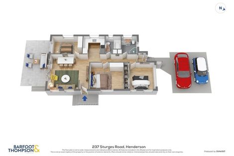 Photo of property in 237 Sturges Road, Henderson, Auckland, 0612