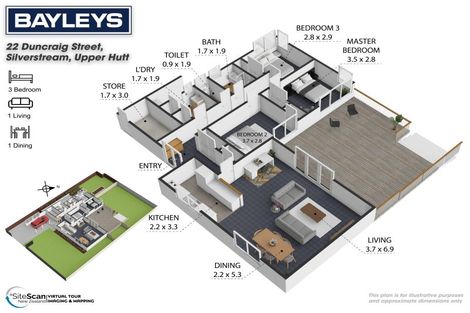 Photo of property in 22 Duncraig Street, Silverstream, Upper Hutt, 5019