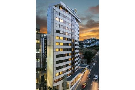 Photo of property in Kelvin House, 8d/16 The Terrace, Wellington Central, Wellington, 6011