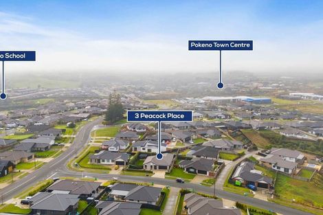 Photo of property in 3 Peacock Place, Pokeno, 2402