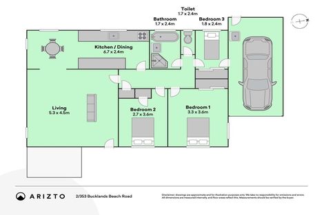 Photo of property in 2/352 Bucklands Beach Road, Bucklands Beach, Auckland, 2012