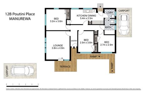 Photo of property in 12b Poutini Place, Manurewa, Auckland, 2102