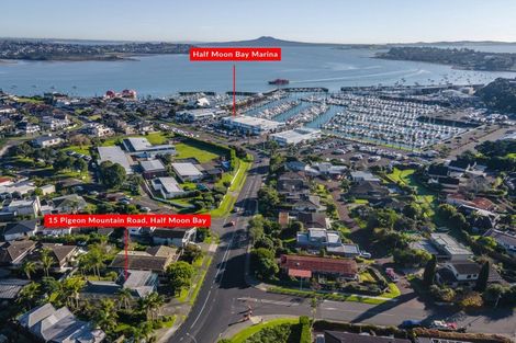 Photo of property in 15 Pigeon Mountain Road, Half Moon Bay, Auckland, 2012