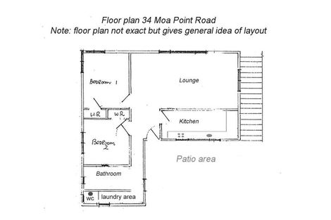 Photo of property in 34 Moa Point Road, Moa Point, Wellington, 6022