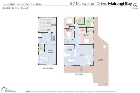 Photo of property in 57 Maxwelton Drive, Mairangi Bay, Auckland, 0630