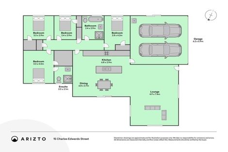 Photo of property in 15 Charles Edwards Street, Ohaupo, 3803