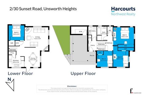 Photo of property in 2/30 Sunset Road, Unsworth Heights, Auckland, 0632