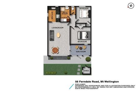 Photo of property in 1/56 Ferndale Road, Mount Wellington, Auckland, 1060