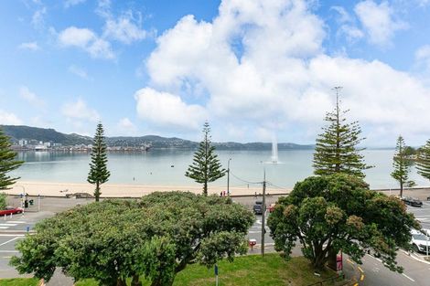 Photo of property in Broadwater Apartments, 214 Oriental Parade, Oriental Bay, Wellington, 6011