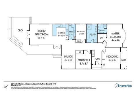 Photo of property in 22 Central Terrace, Alicetown, Lower Hutt, 5010