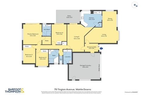 Photo of property in 75 Tington Avenue, Wattle Downs, Auckland, 2103