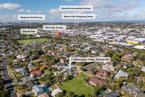 Photo of property in 11 Wilmington Place, Forrest Hill, Auckland, 0620