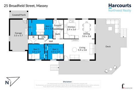 Photo of property in 25 Broadfield Street, Massey, Auckland, 0614