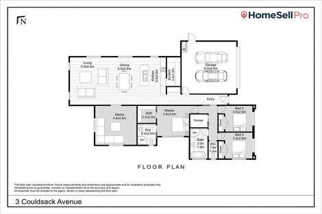 Photo of property in 3 Couldsack Avenue, Chartwell, Hamilton, 3210