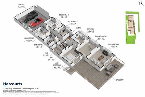 Photo of property in 3 Kelly Way, Richmond, 7020