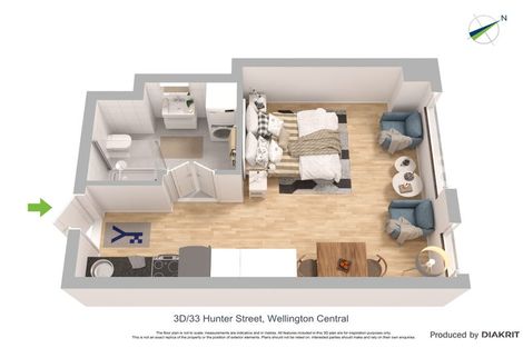 Photo of property in Quest Wellington Serviced Apart, 3/33d Hunter Street, Wellington Central, Wellington, 6011