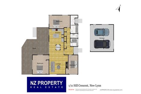 Photo of property in 1/11 Hill Crescent, New Lynn, Auckland, 0600