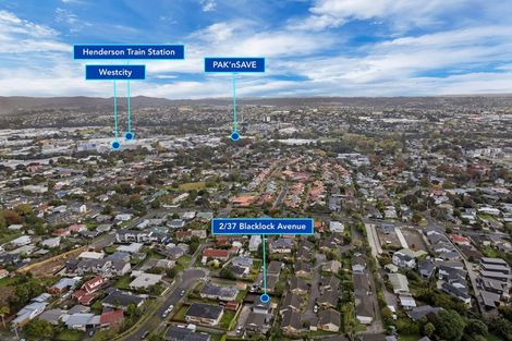 Photo of property in 2/37 Blacklock Avenue, Henderson, Auckland, 0612