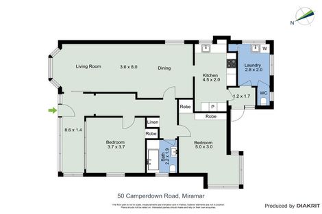 Photo of property in 50 Camperdown Road, Miramar, Wellington, 6022