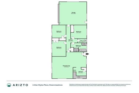 Photo of property in 6 Alan Styles Place, Greenmeadows, Napier, 4112