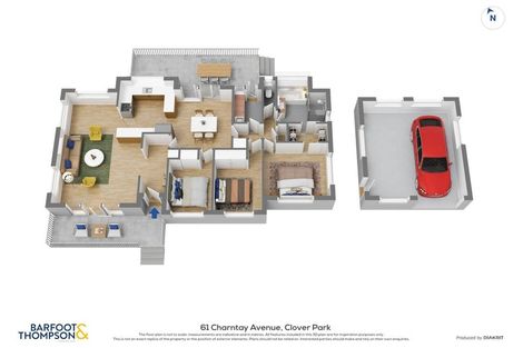 Photo of property in 61 Charntay Avenue, Clover Park, Auckland, 2019